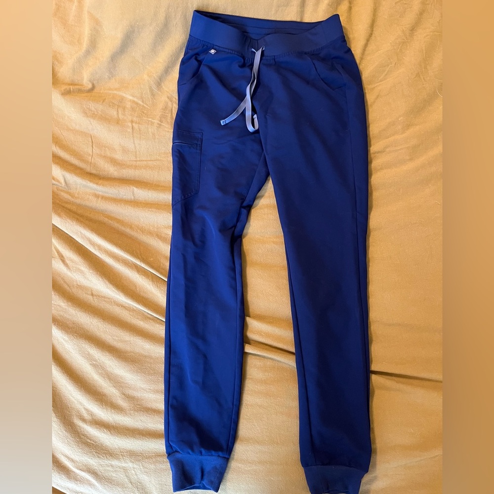 Figs navy blue scrub pants
